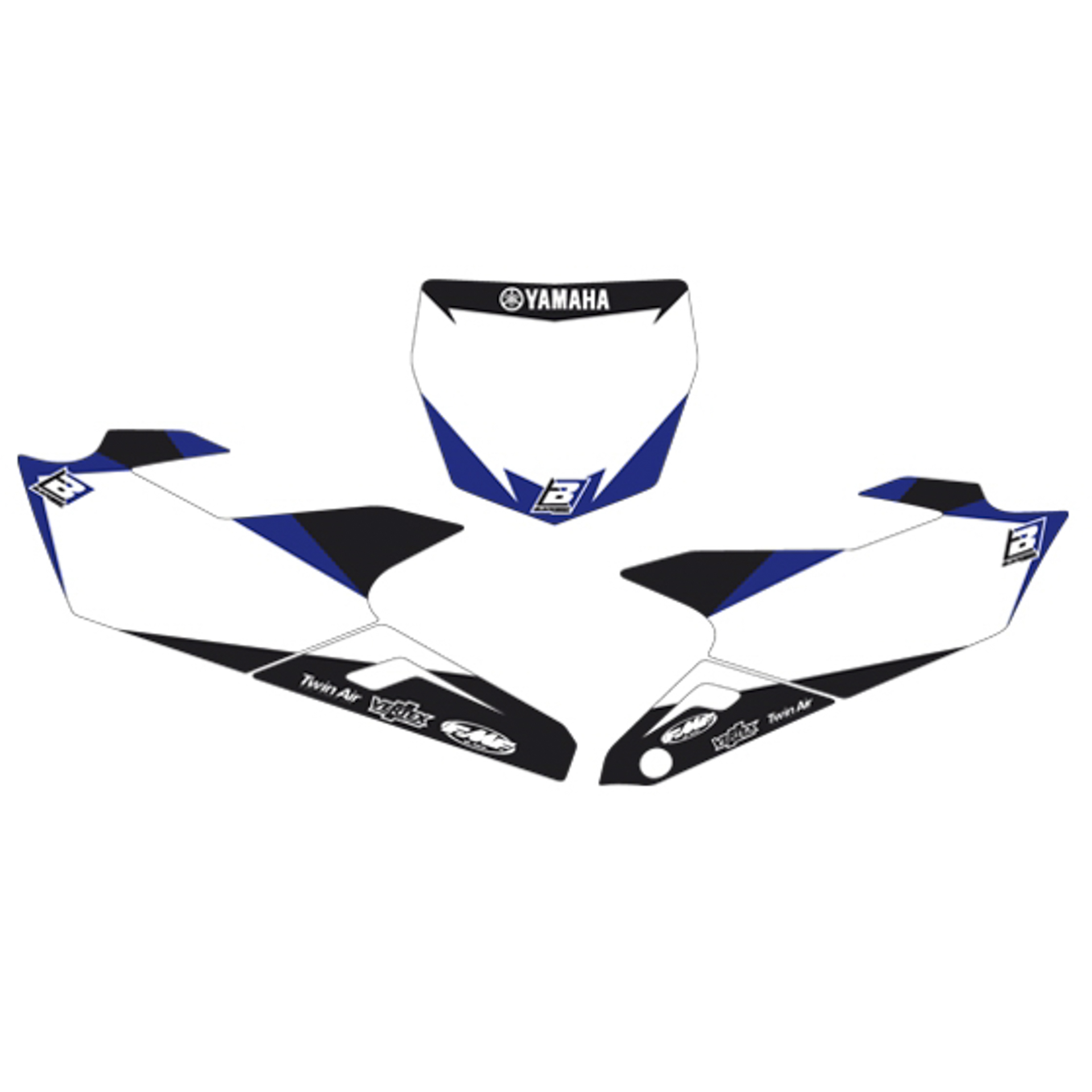 Blackbird Factory Number Plate Decals