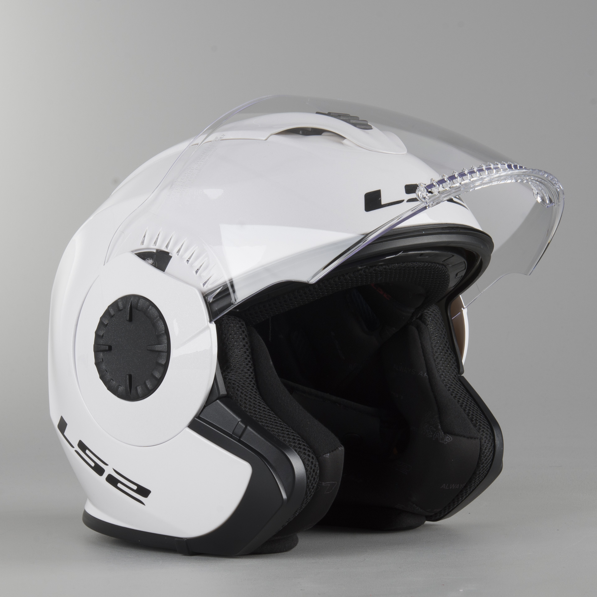 LS2 OF570 Verso Single Mono Open Face Helmet