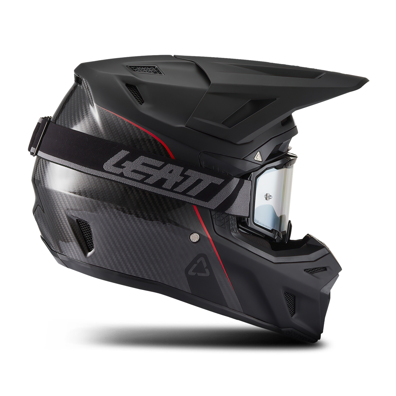 Kit Casco Cross Leatt 9.5 FIM V.27 con Maschera Velocity 6.5 Iriz
