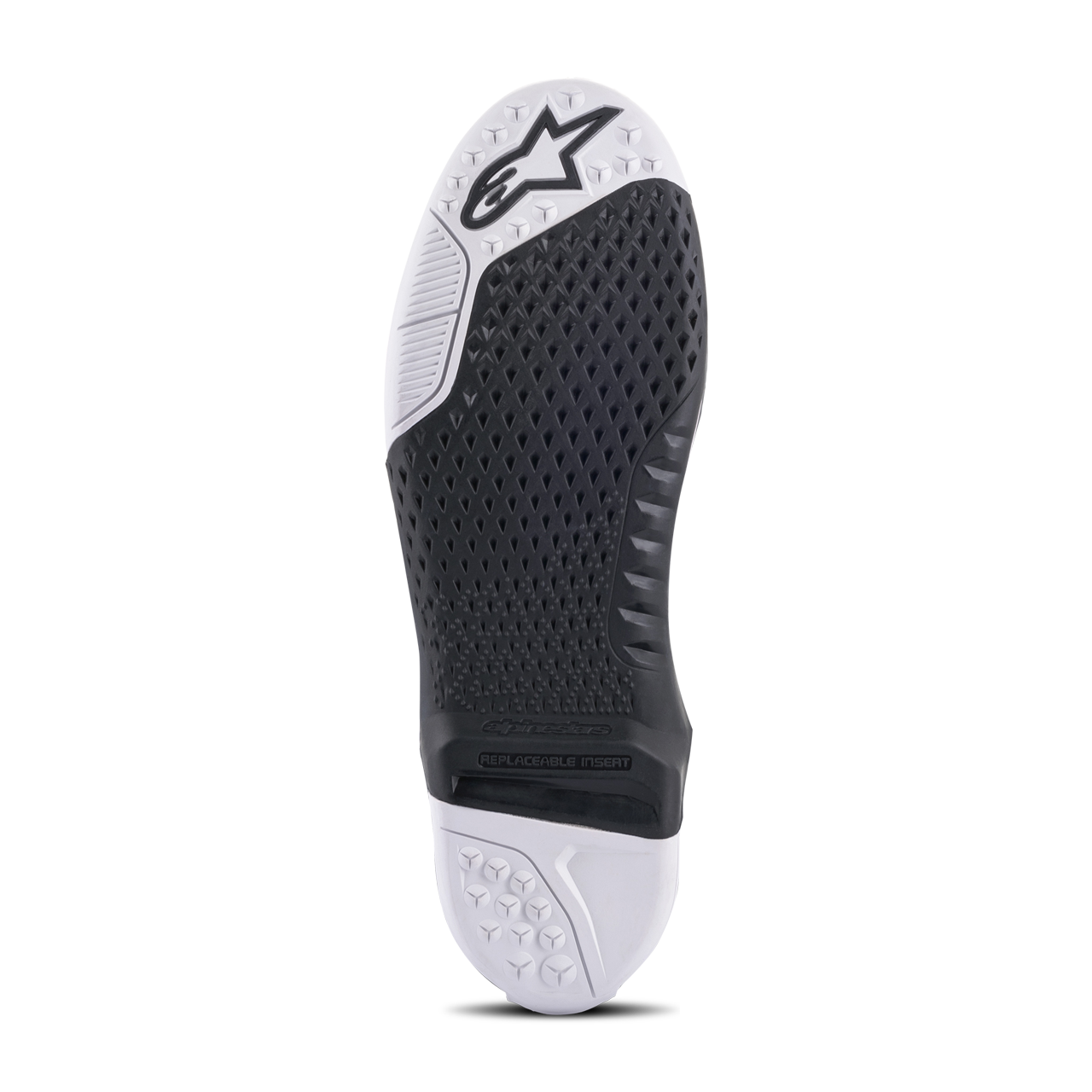 Semelle Alpinestars Tech 10 Supervented Noir-Blanc