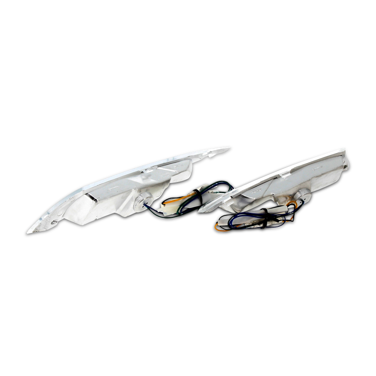 OEM LED Type Richtingaanwijzers V PARTS Piaggio Zip 50 Chroom