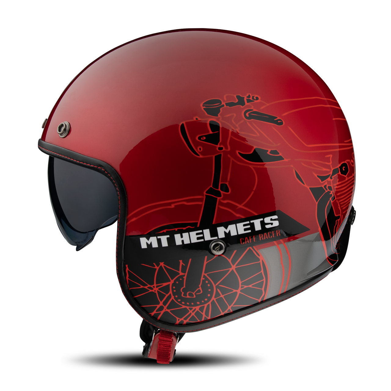 MT Le Mans 2 SV Cafe Racer Open Face Helmet