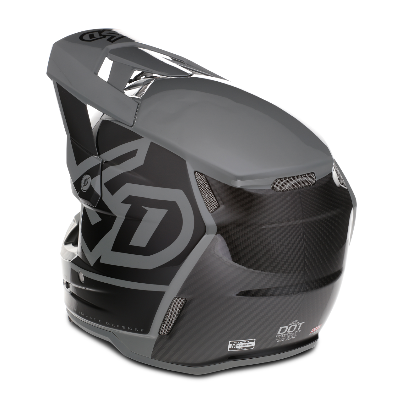 Casco de Cross 6D ATR-3 Hex