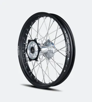 Twenty MX Rear Wheel Black-Silver 19"