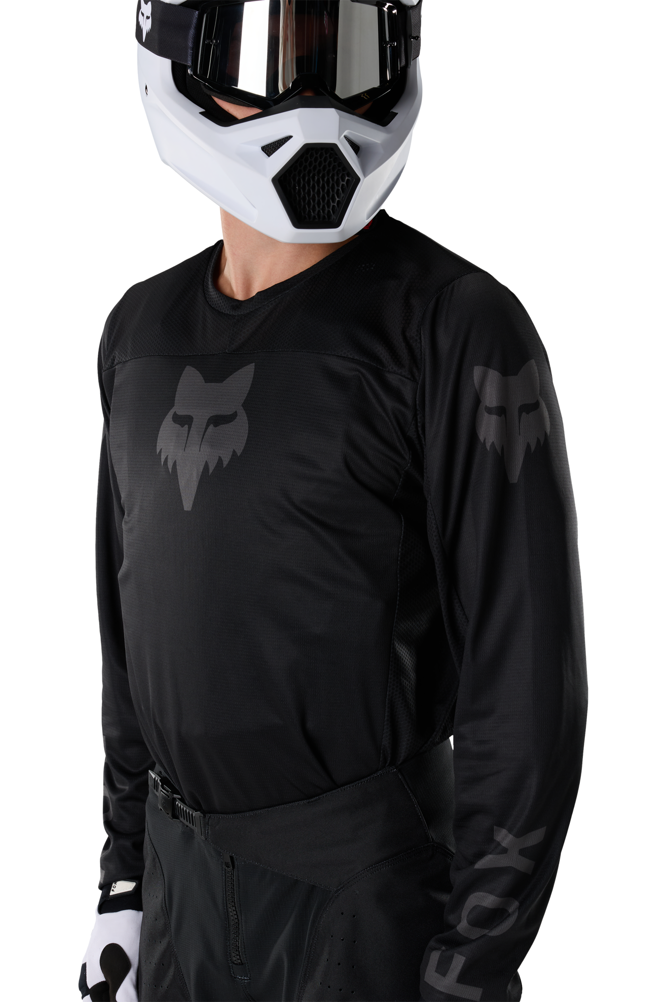 Camiseta de Cross FOX 180 Blackout