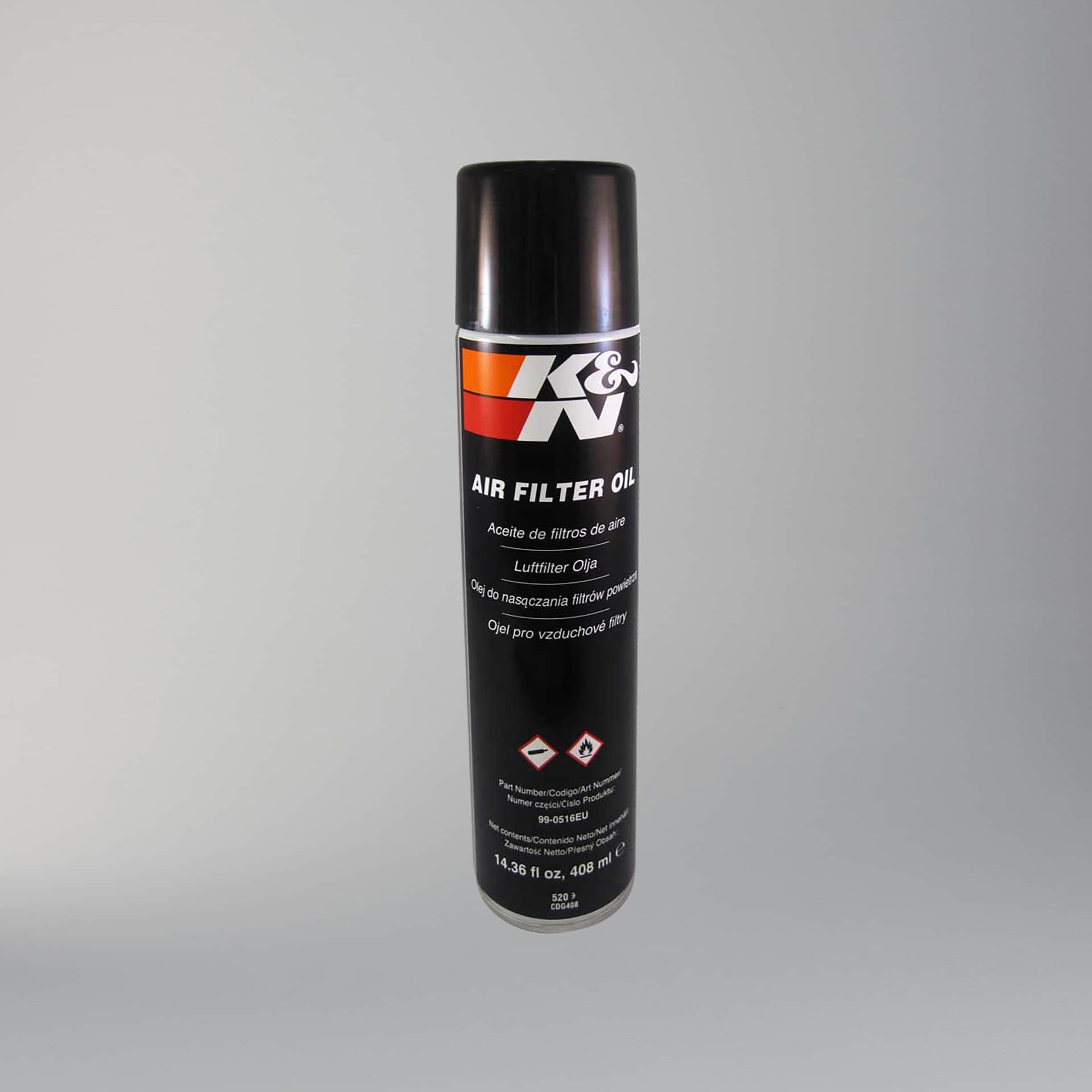 K&N Air Filter Oil Spray 204ml Get 31 off today XLmoto.ie