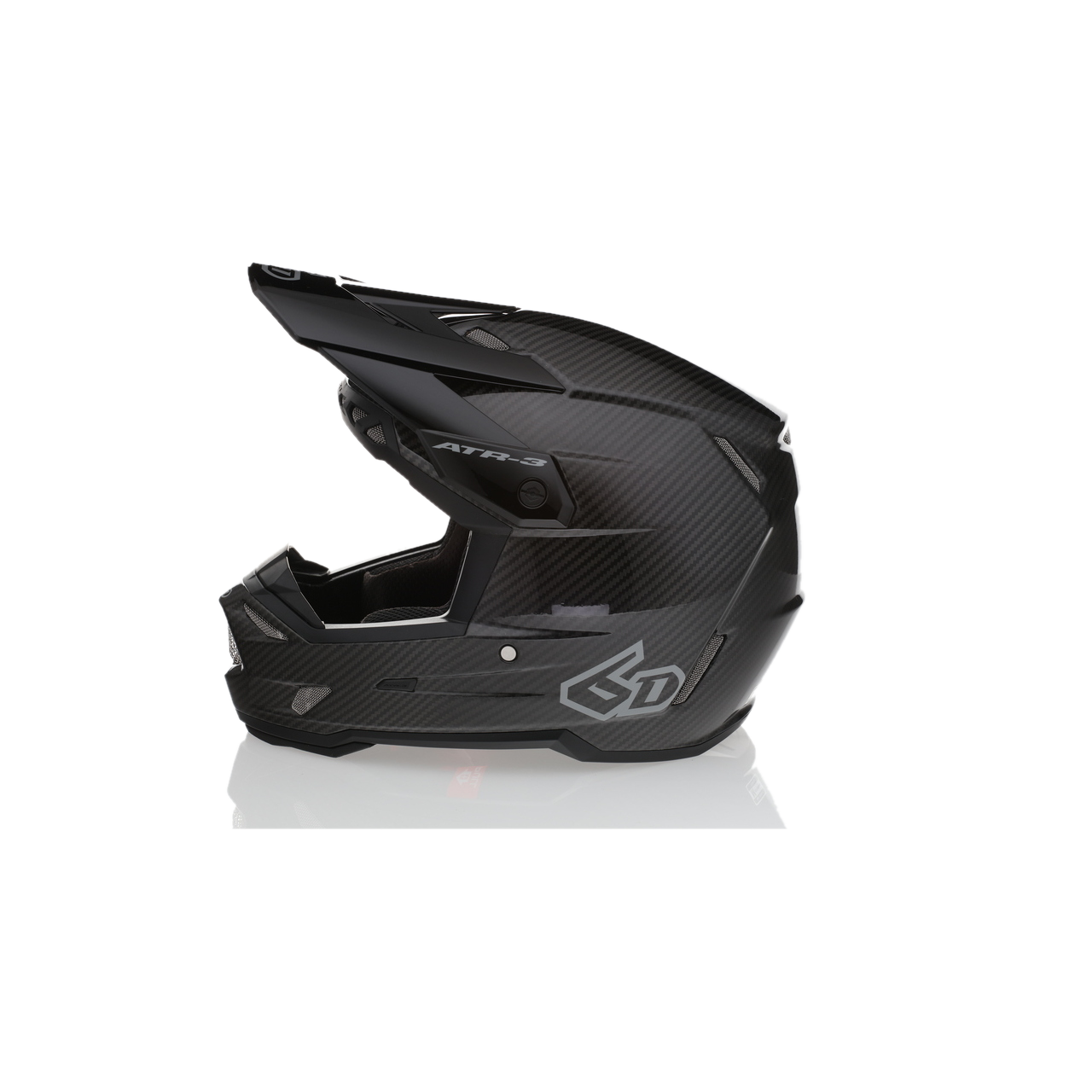 Casco MX 6D ATR-3 Solid FIM