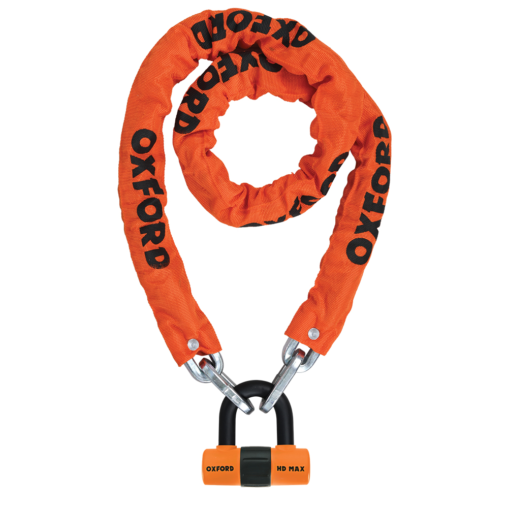 Oxford Hd 1.5Mtr Orange Chain Lock