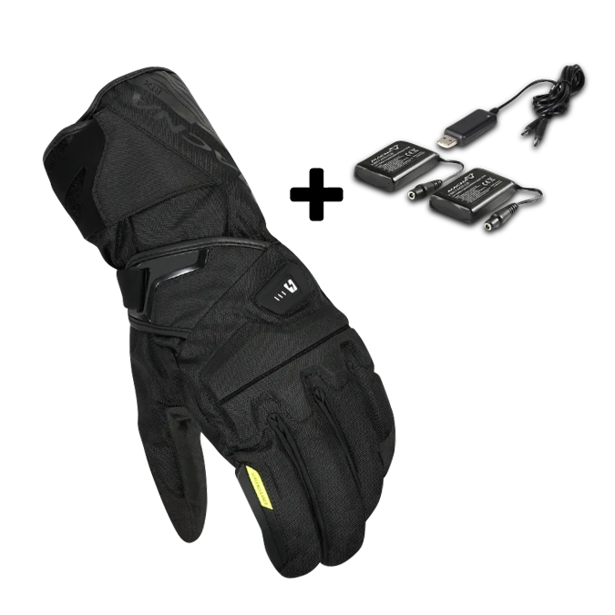 Motorhandschoenen Macna Foton 2.0 RTX-set Verwarmd