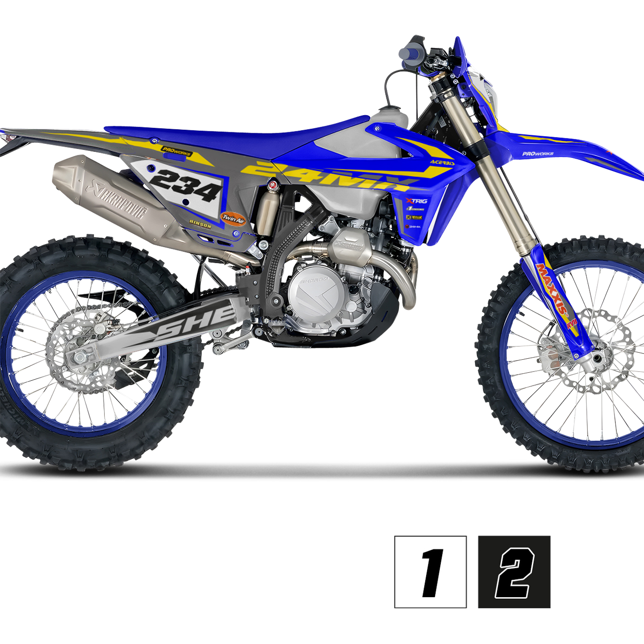 Kit Adesivi 24MX Sherco Shardline