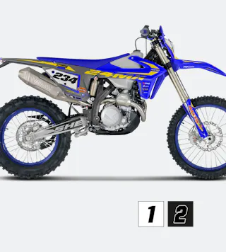24MX Sherco Shardline Decal Kit