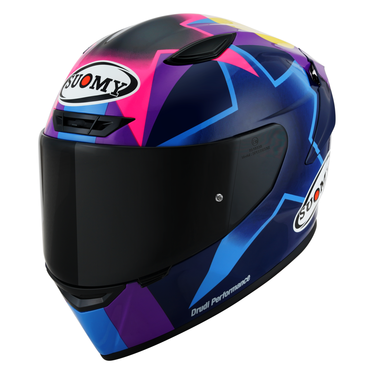 Cască Integrală Suomy Track-1 Replică Bastianini