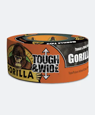 Duct Tape Gorilla Tough & Wide Zwart 73 mm x 27 m