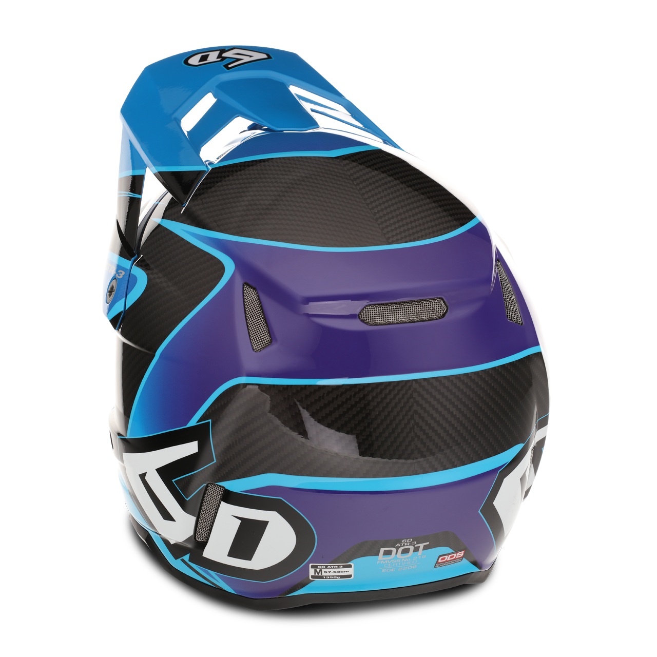 Casco de Cross Niño 6D ATR-3Y Wave