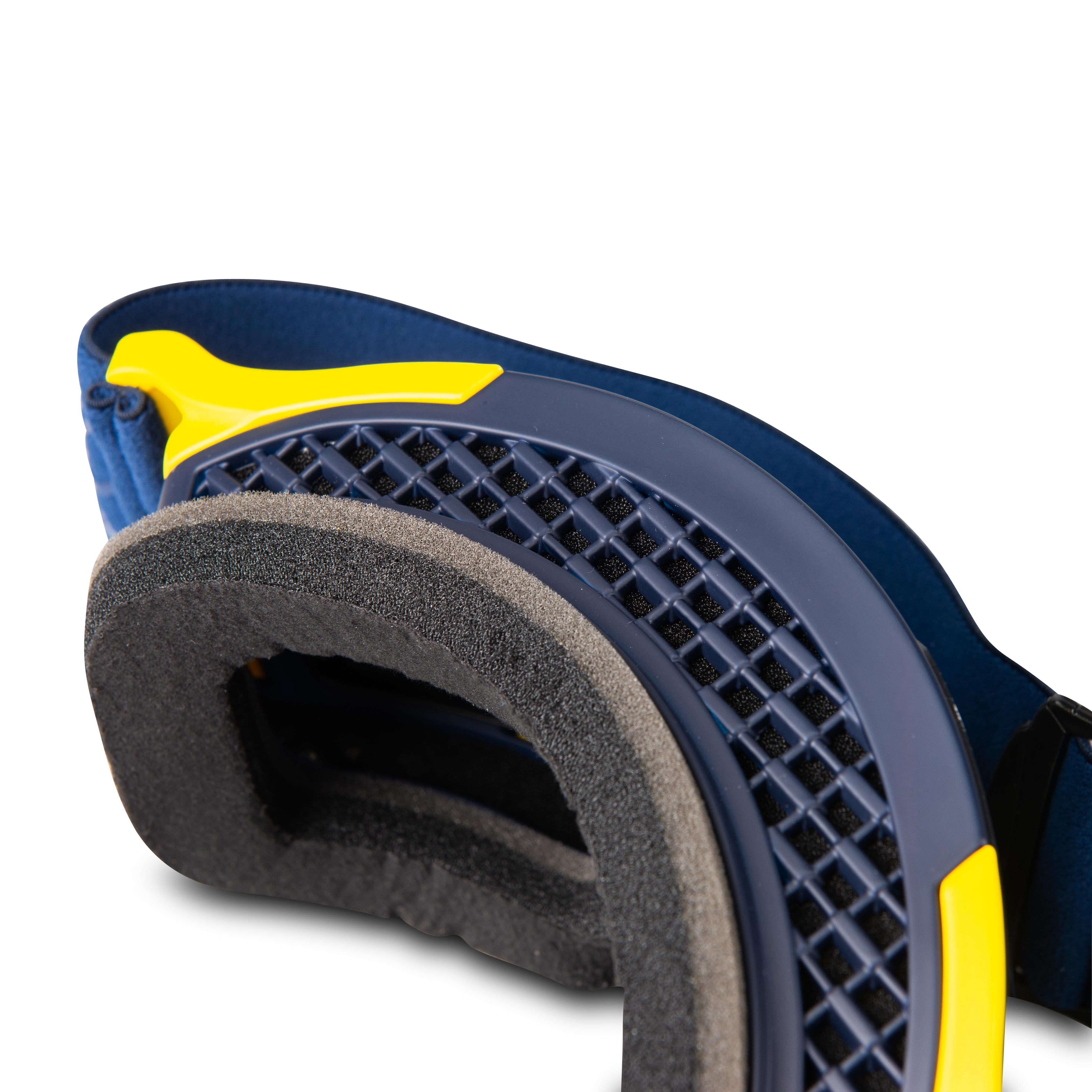Gafas de Cross Raven Halcon Espejo + Lente Transparente