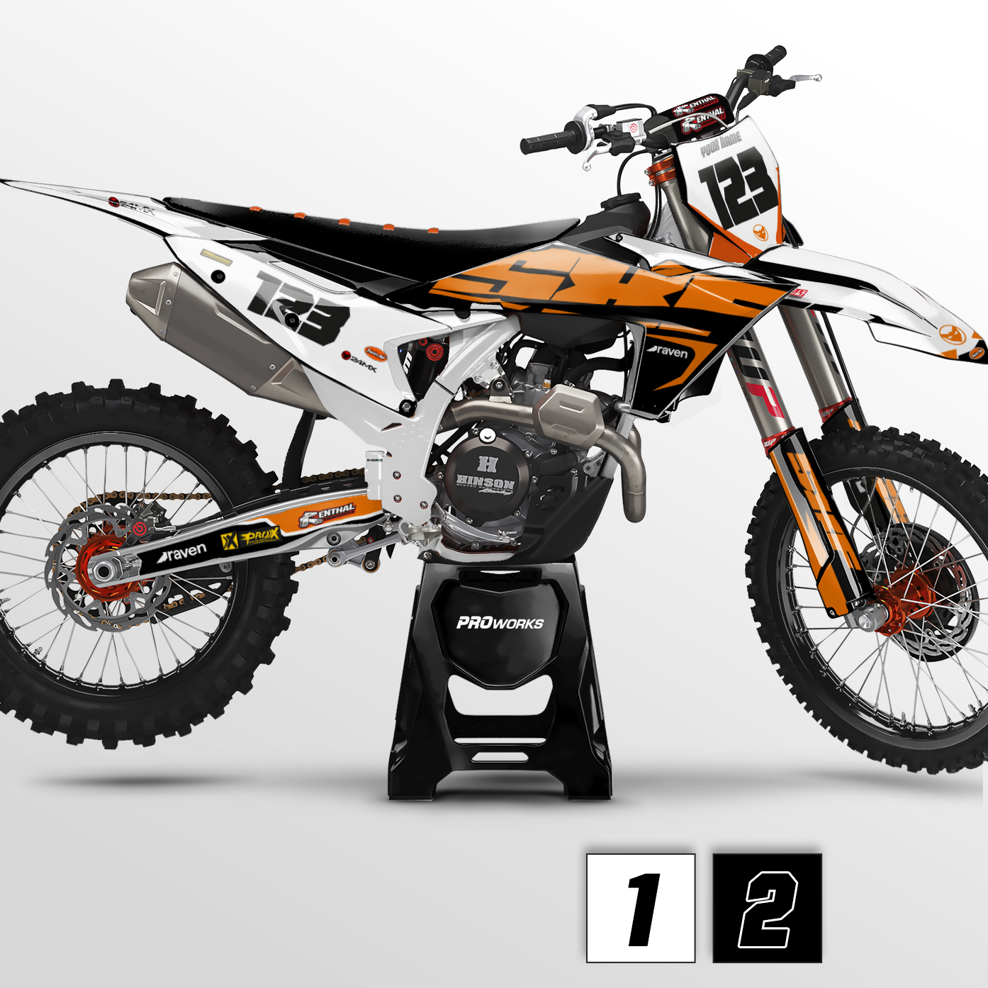 Stickerset 24MX KTM Ultimate
