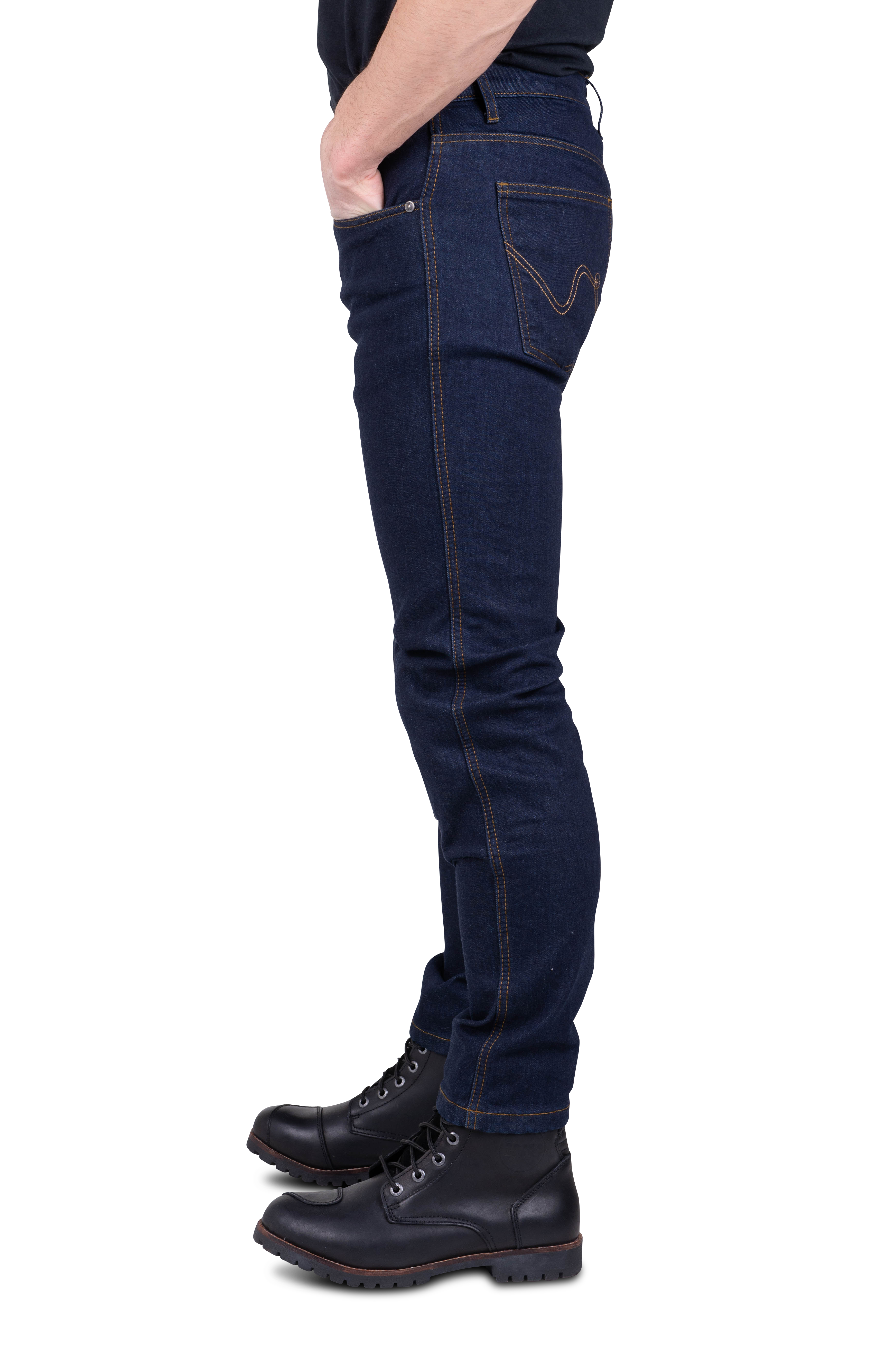 Jean Moto Ride&Sons Cordura Monocouche Straight/Regular Denim
