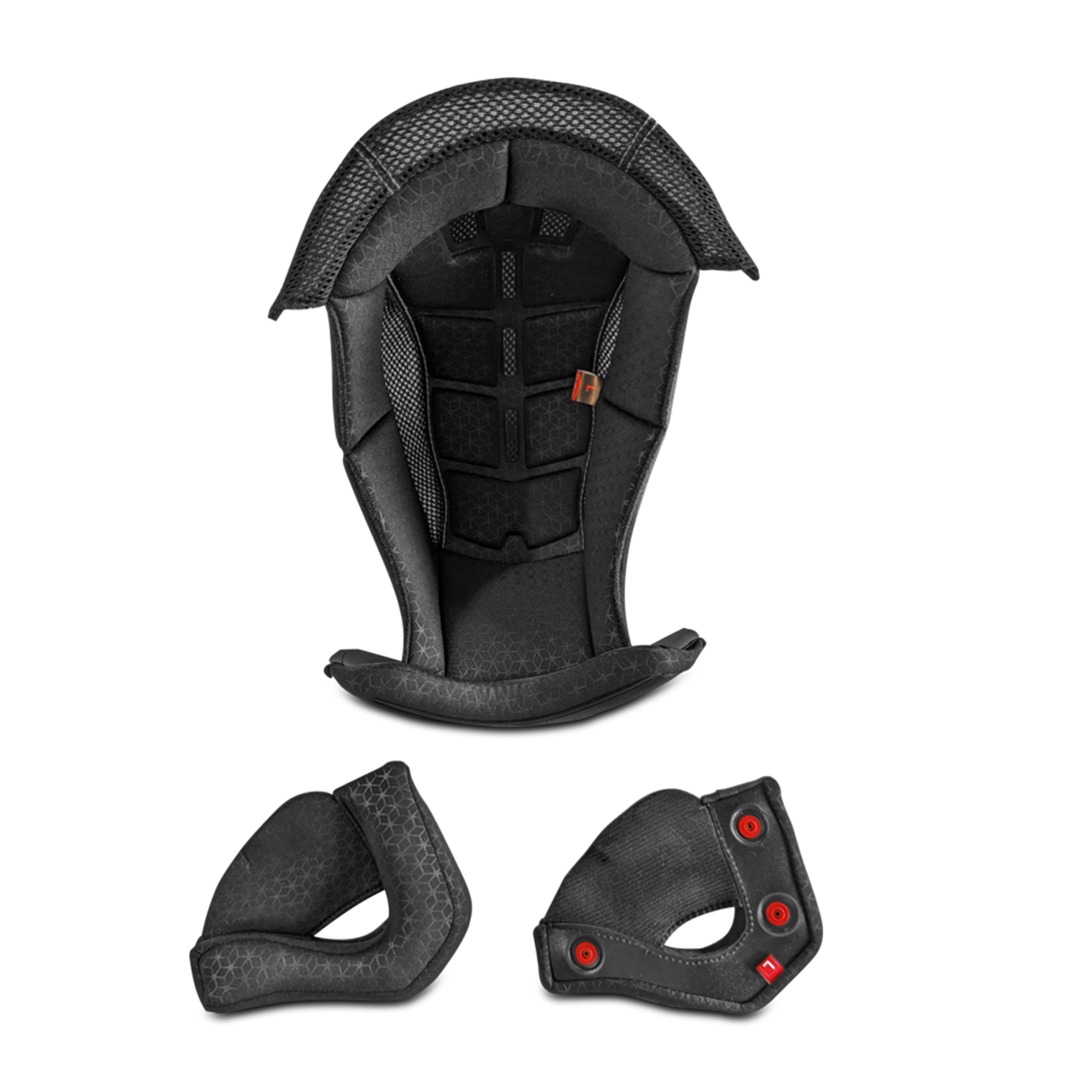 Crosshelmvoering Shot Jump Set Zwart
