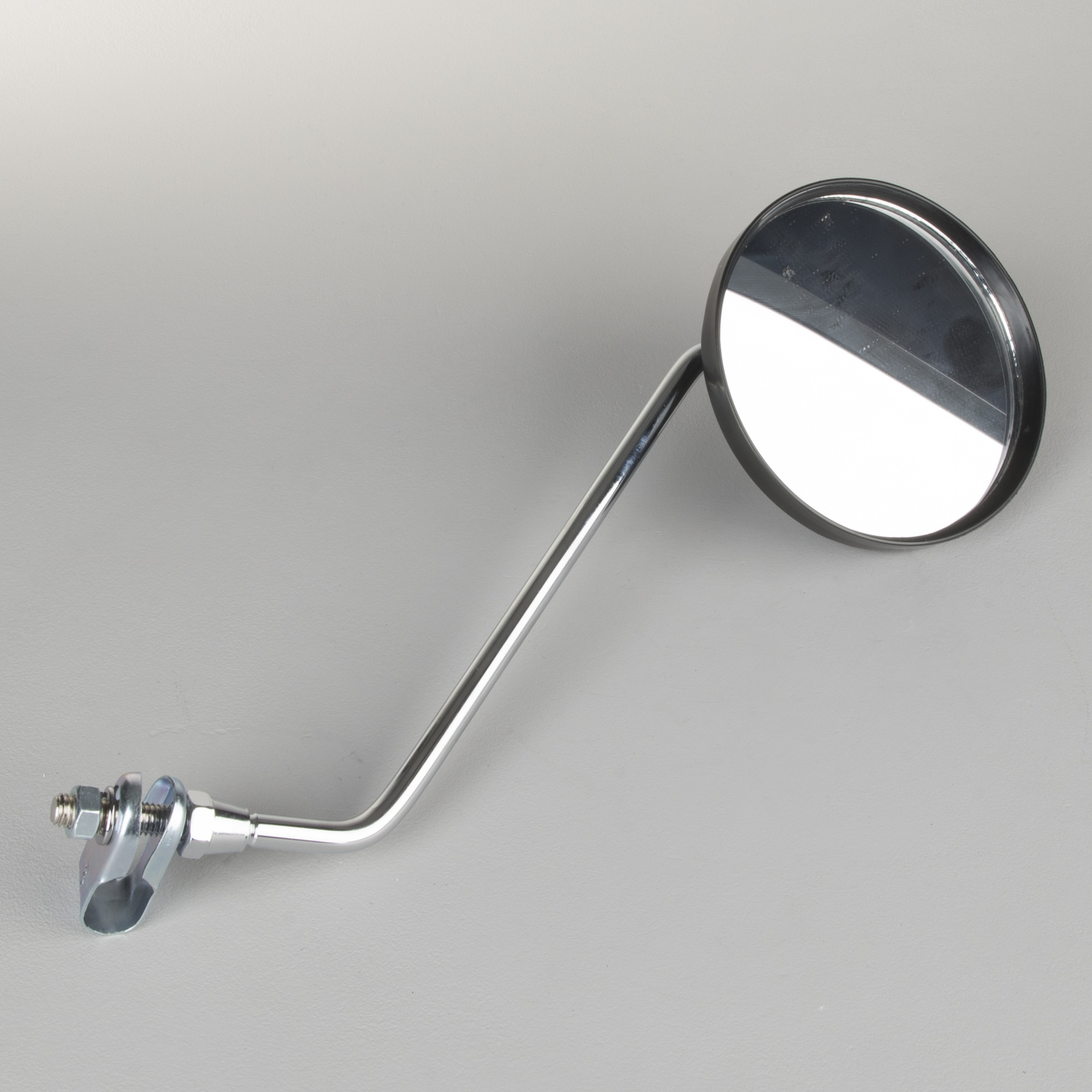 JMP Round Rear View Mirror- Black