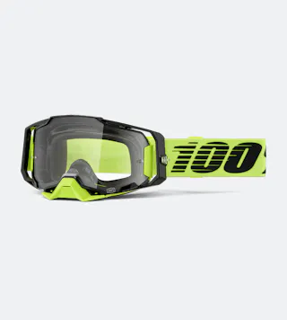 100% Armega MX Goggles Clear Lens