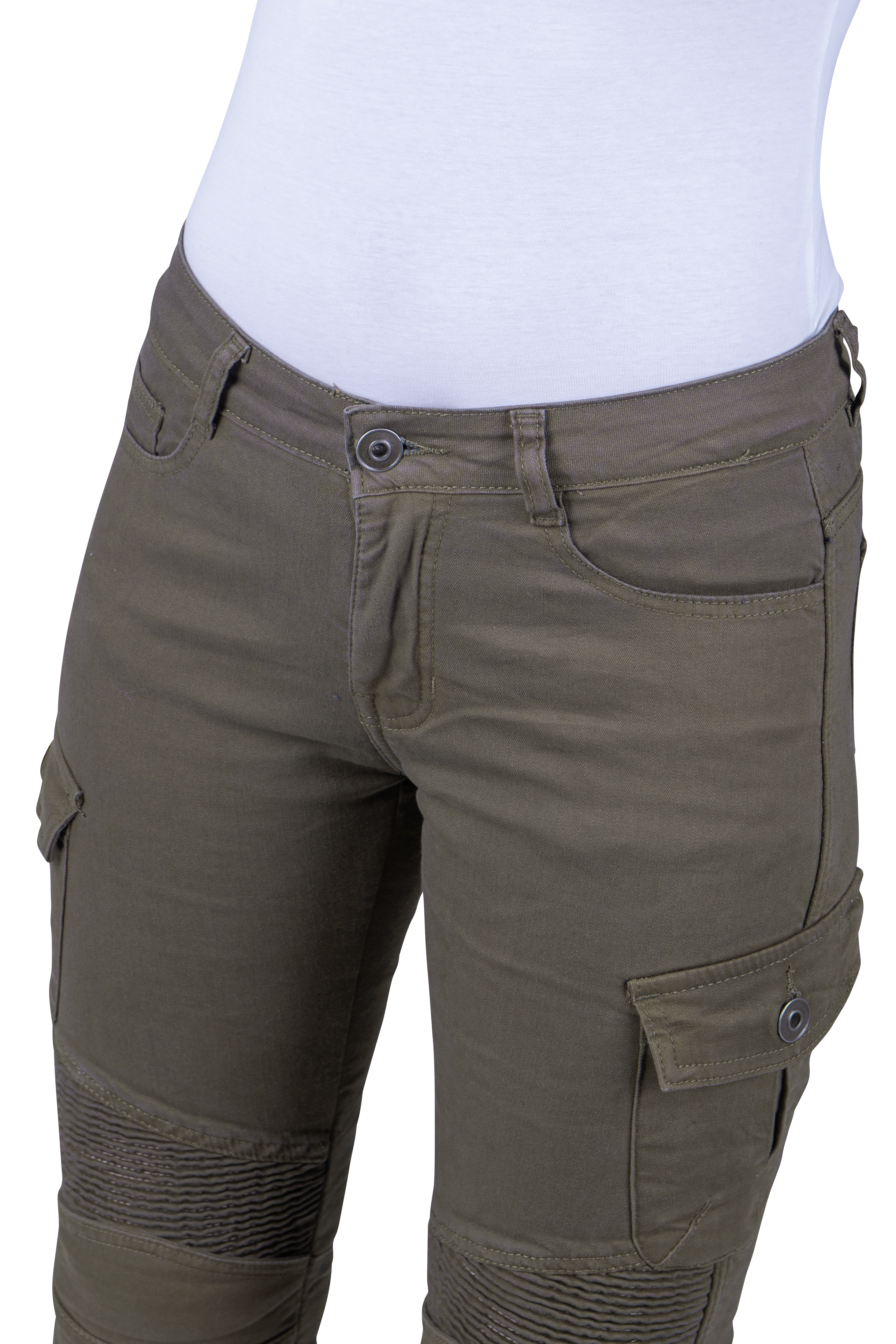 Motorbroek Dames Course Wasteland Aramide-Versterkte Slim Fit