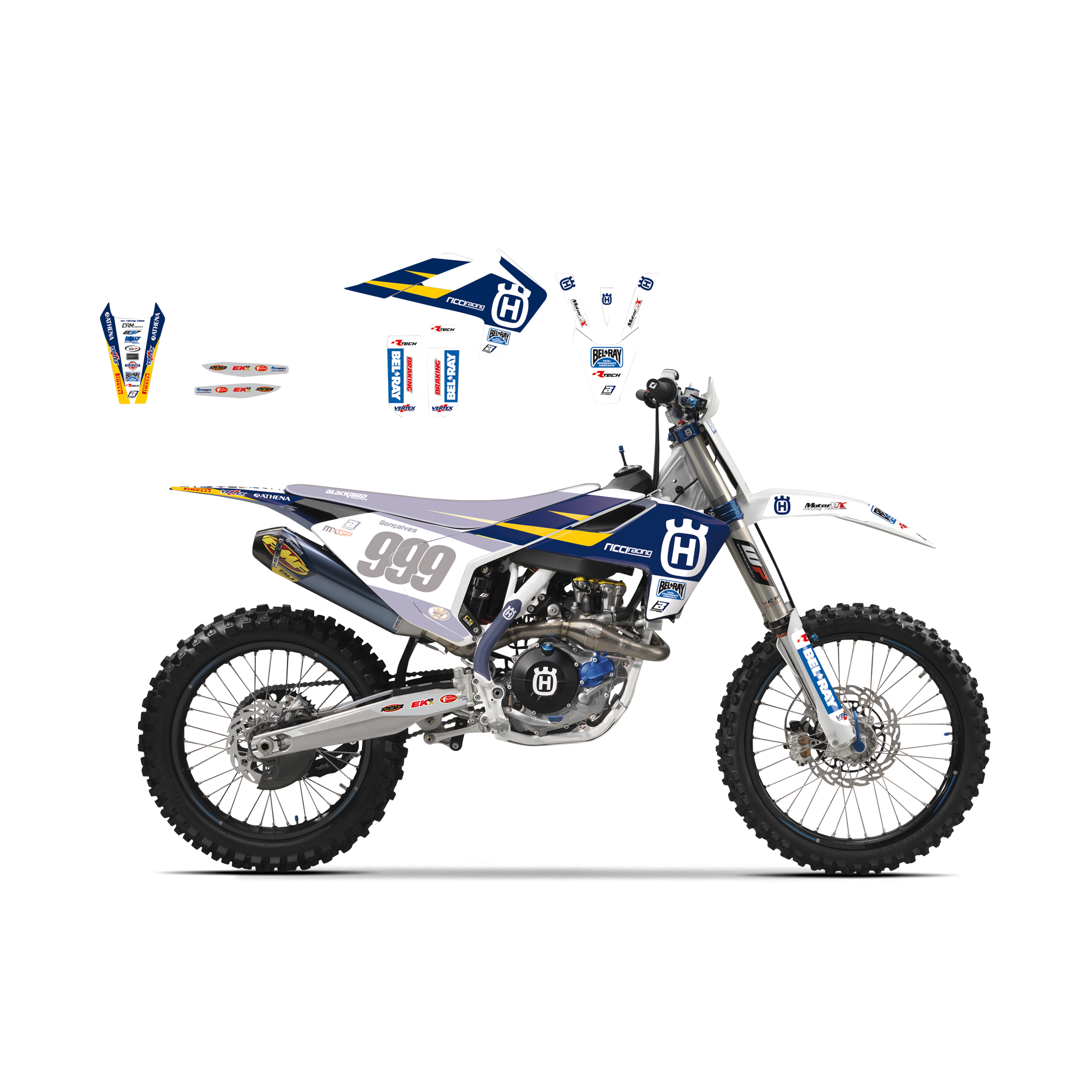 Blackbird Decal Kit Ricci Racing 2015