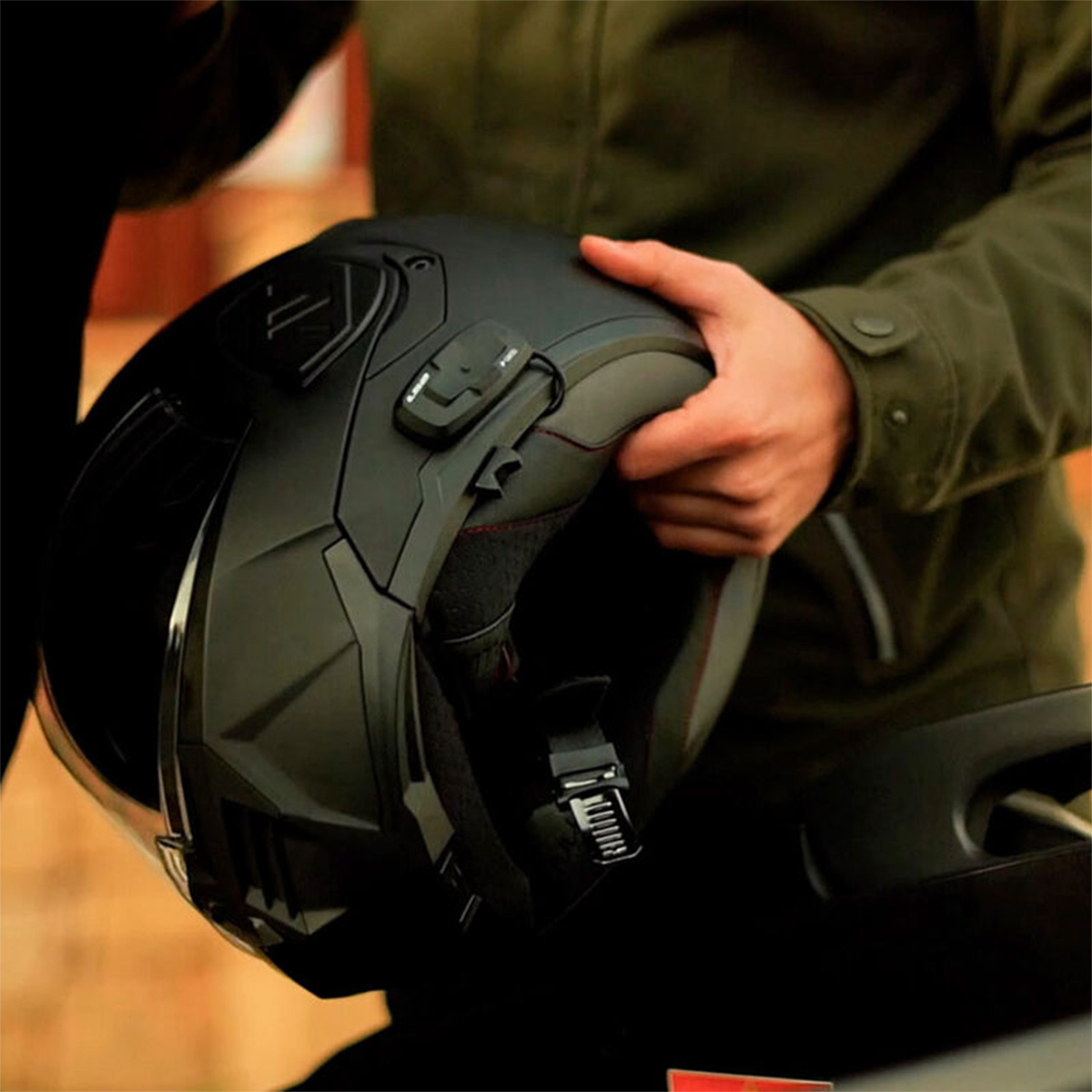 LS2 FF901 Advant X Modular Helmet + Intercom 4X