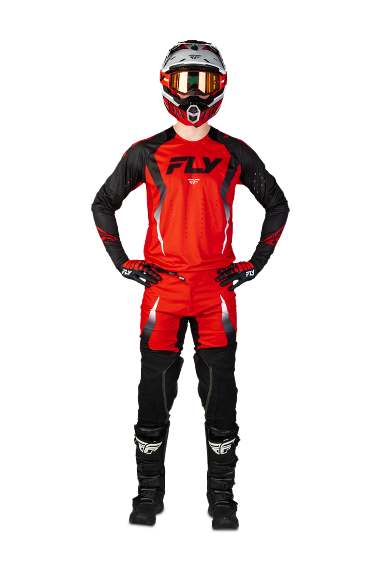 Calças MX FLY Racing Evolution DST Bolt