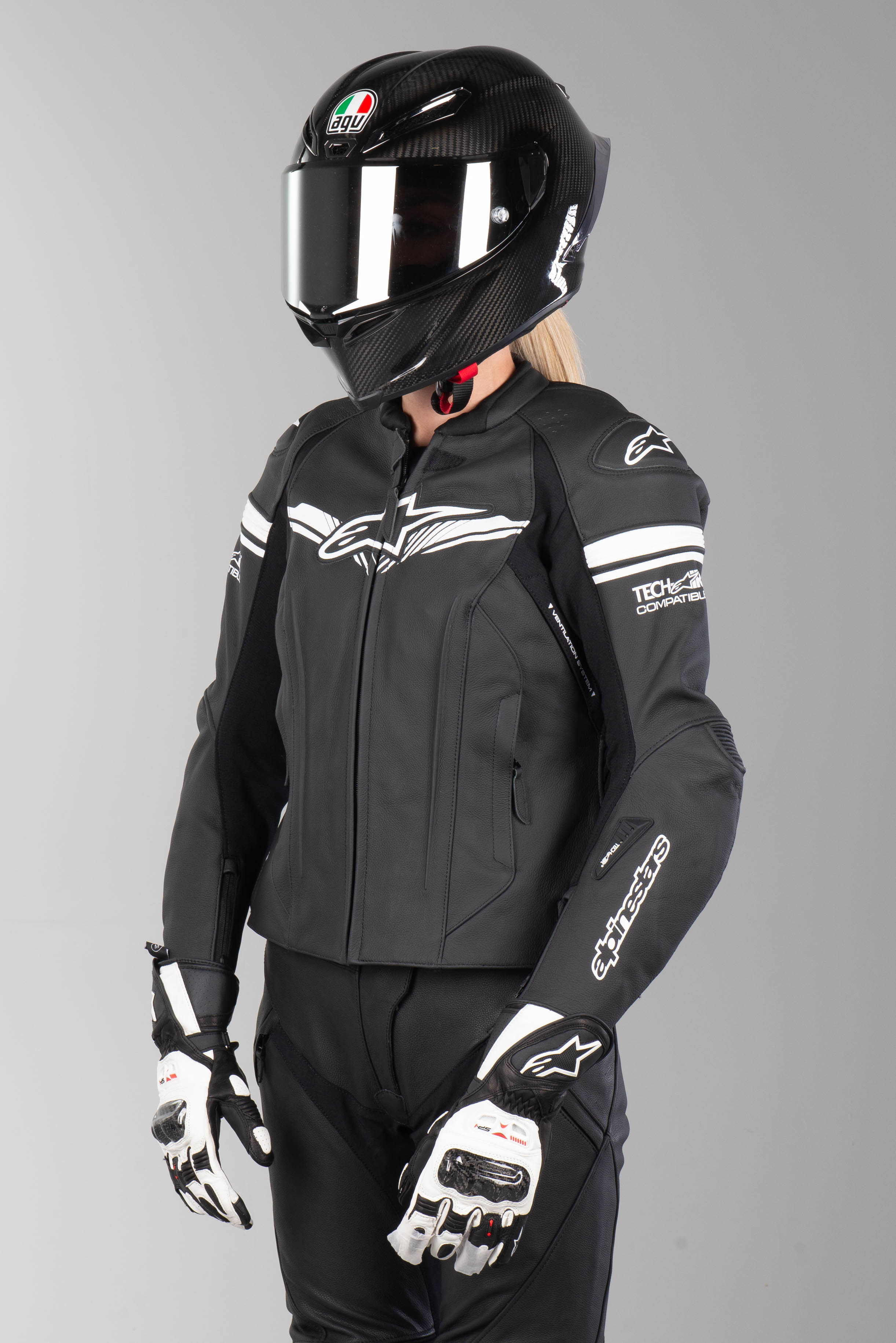 Chaqueta de Moto Mujer Alpinestars Stella GP-R