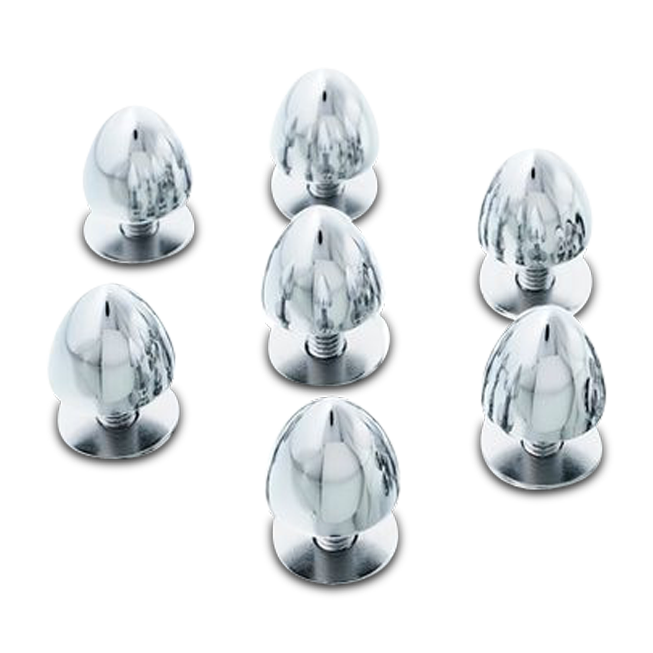 CustomAcces Bullet M6 Screw Kit Chrome