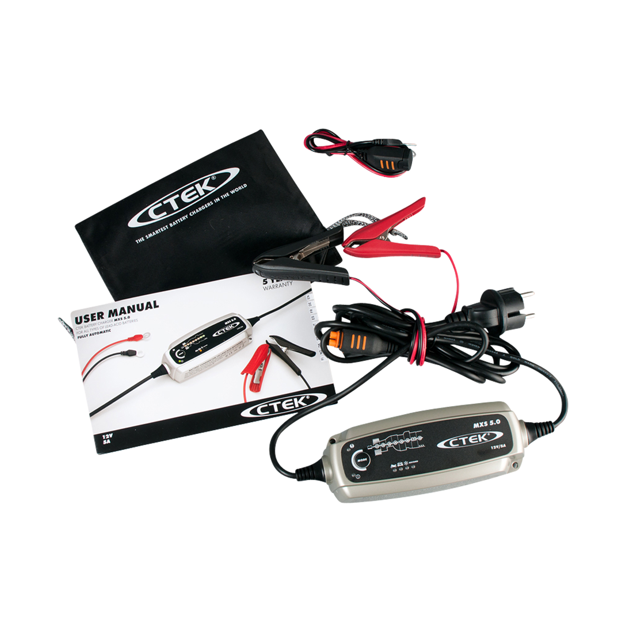 Chargeur de Batterie CTEK MXS 5.0 - Garantie du prix le plus bas