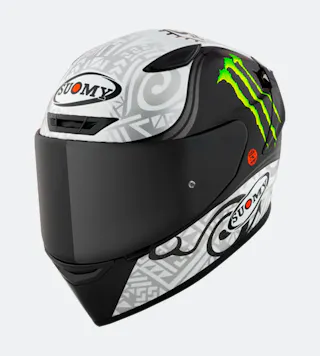 Suomy Track-1 Reaction Full Face Helmet Bagnaia Winter Test Monster Replica