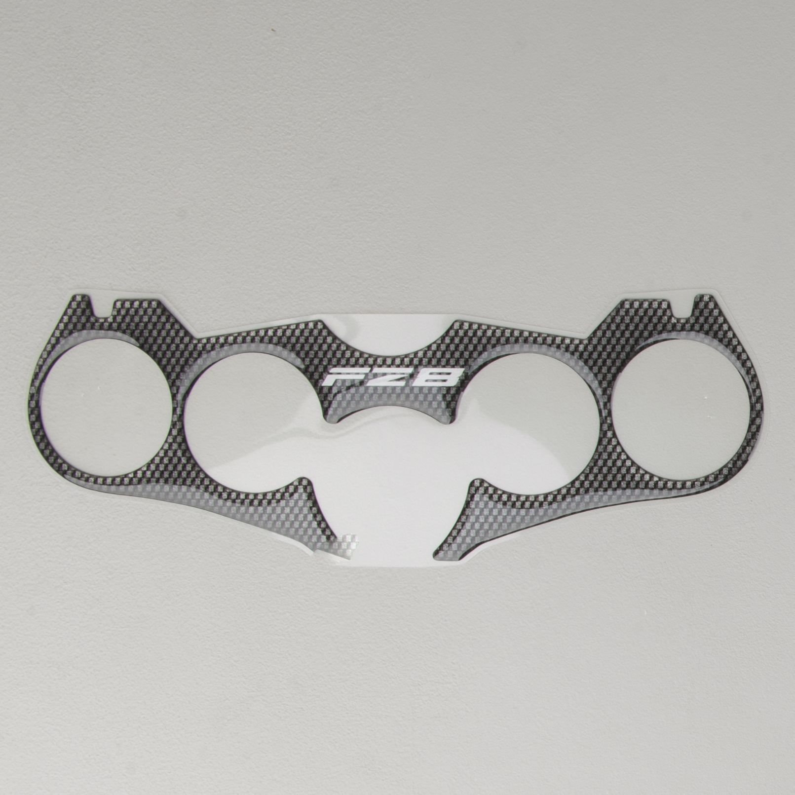 OneDesign Triple Clamp Decal Carbon
