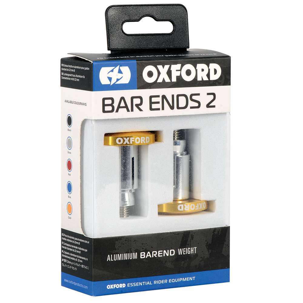 Oxford Barends 2 - Gold Bar Ends