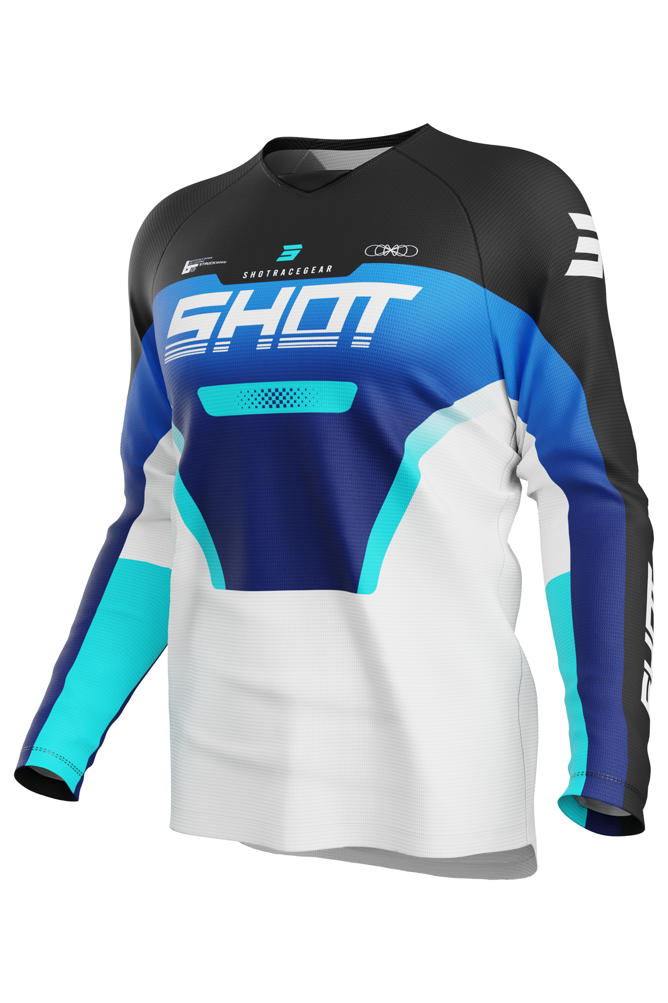 Shot Race Gear Draw Struck 27 Youth Clothing Kit - Jersey