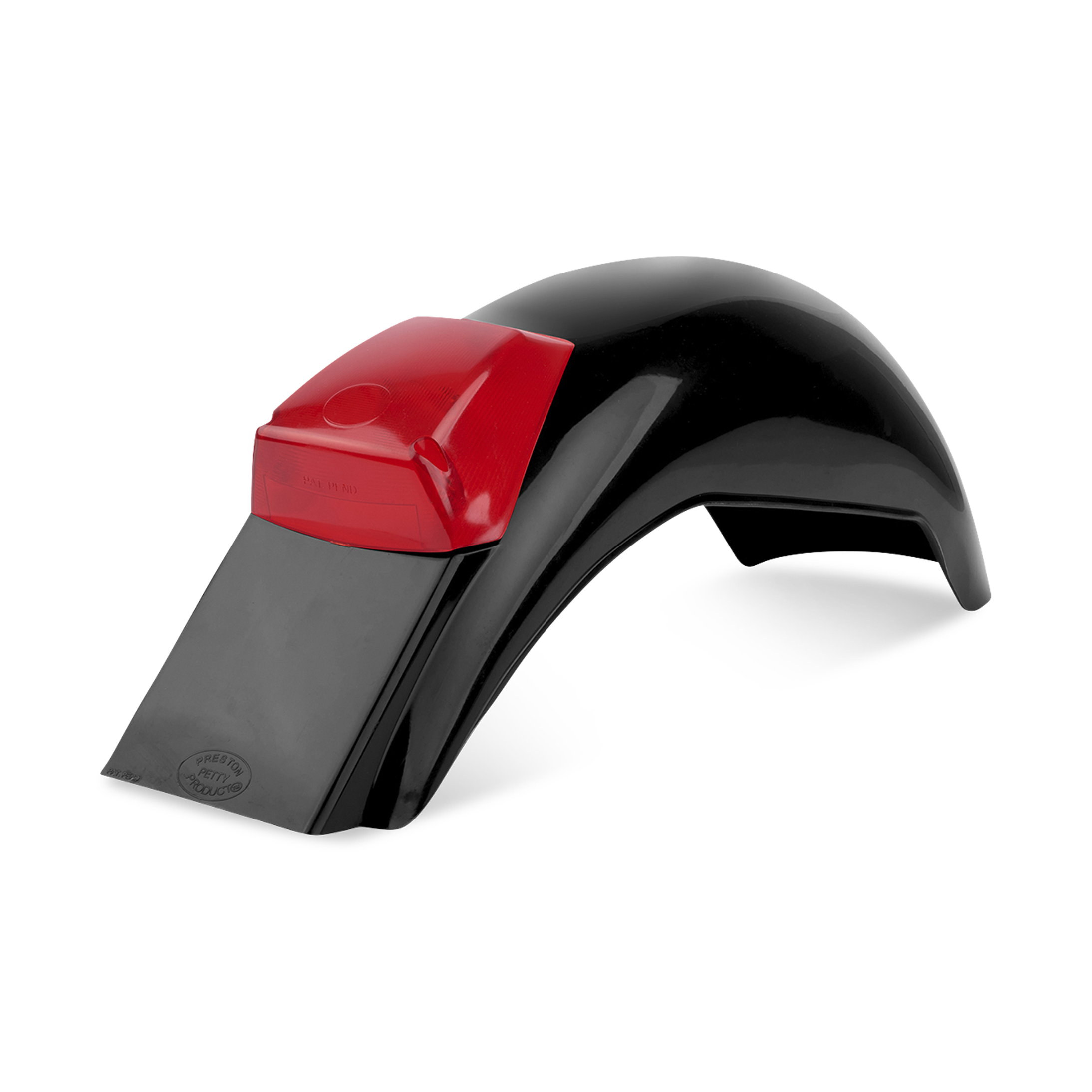 Polisport Preston Pretty Enduro Rear Fender Black