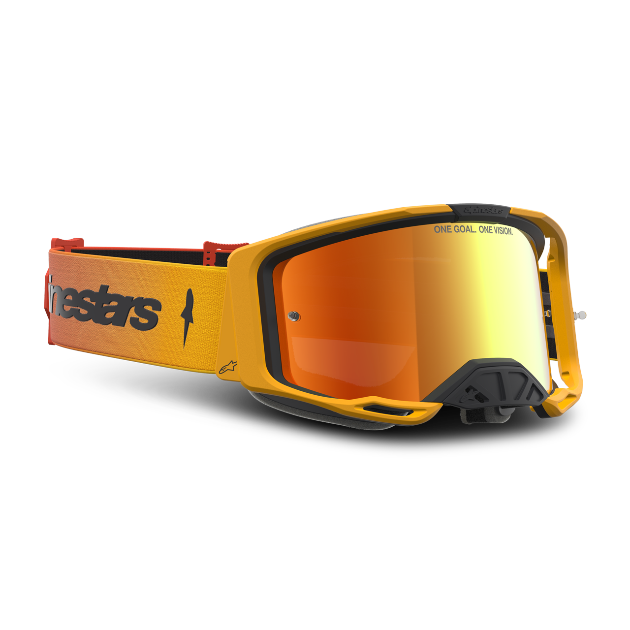 Gafas de Cross Alpinestars Vision 8 Ámbar