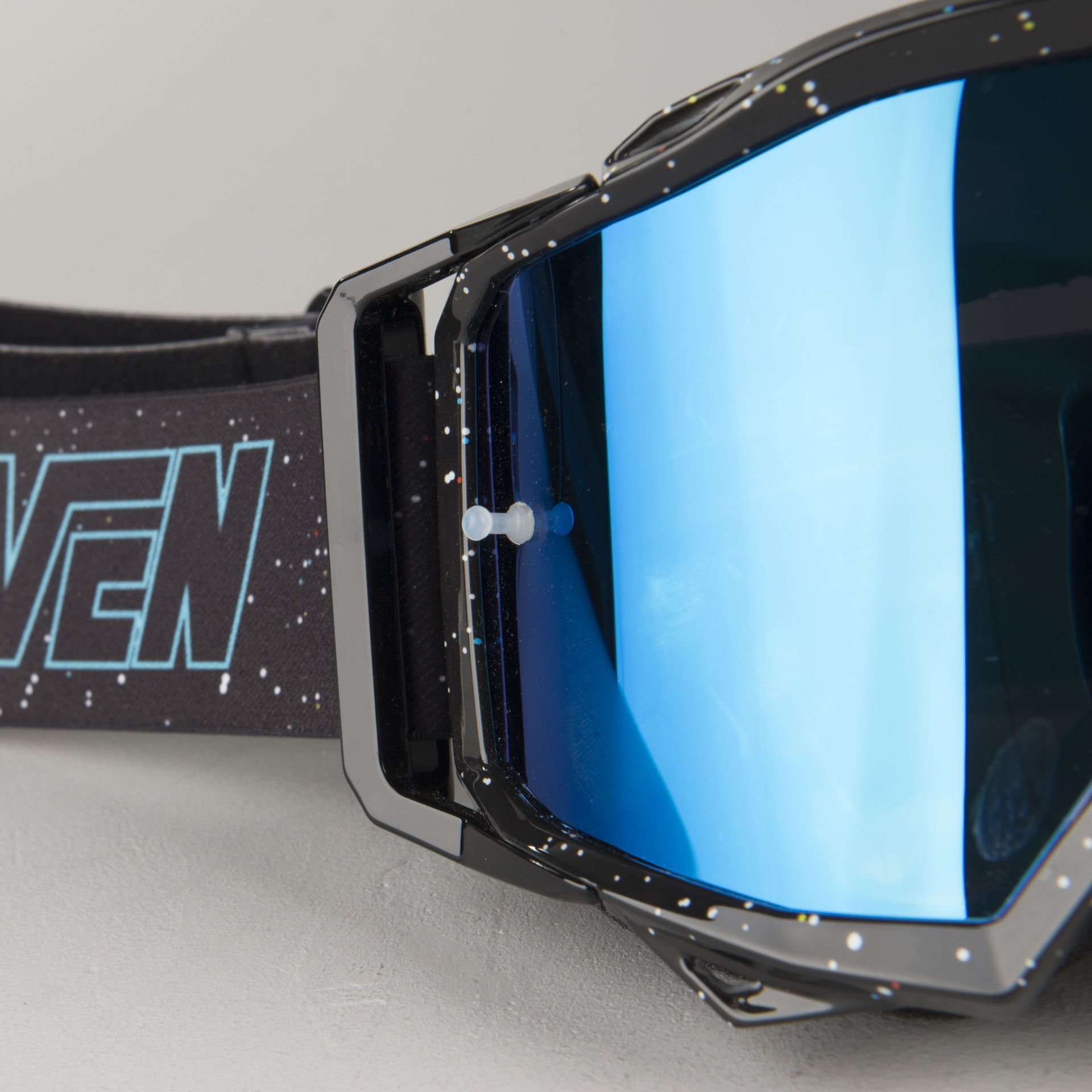 Raven Sniper Crew MX Goggles Mirror