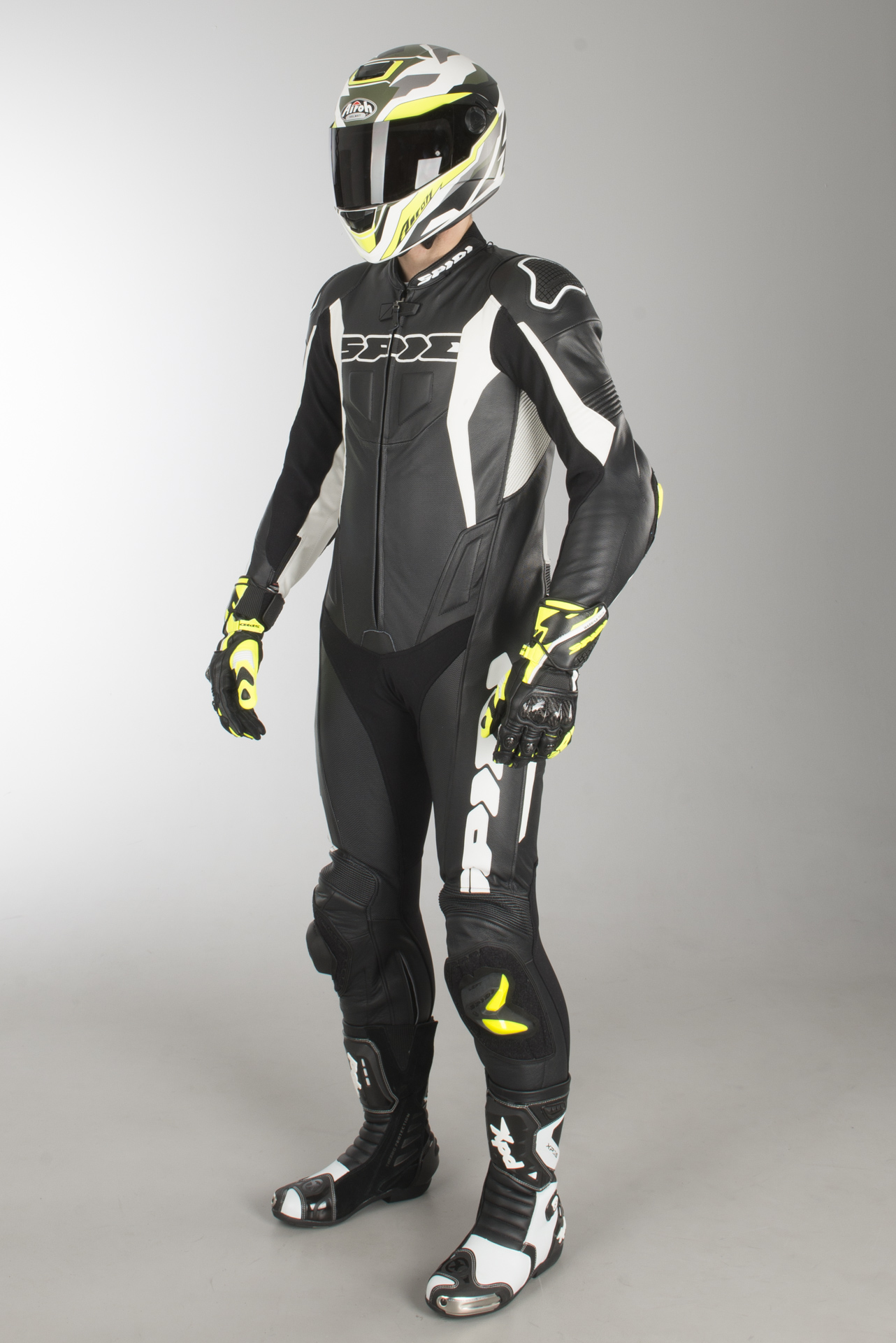 Mono de cuero Spidi Sport War Perforado Pro