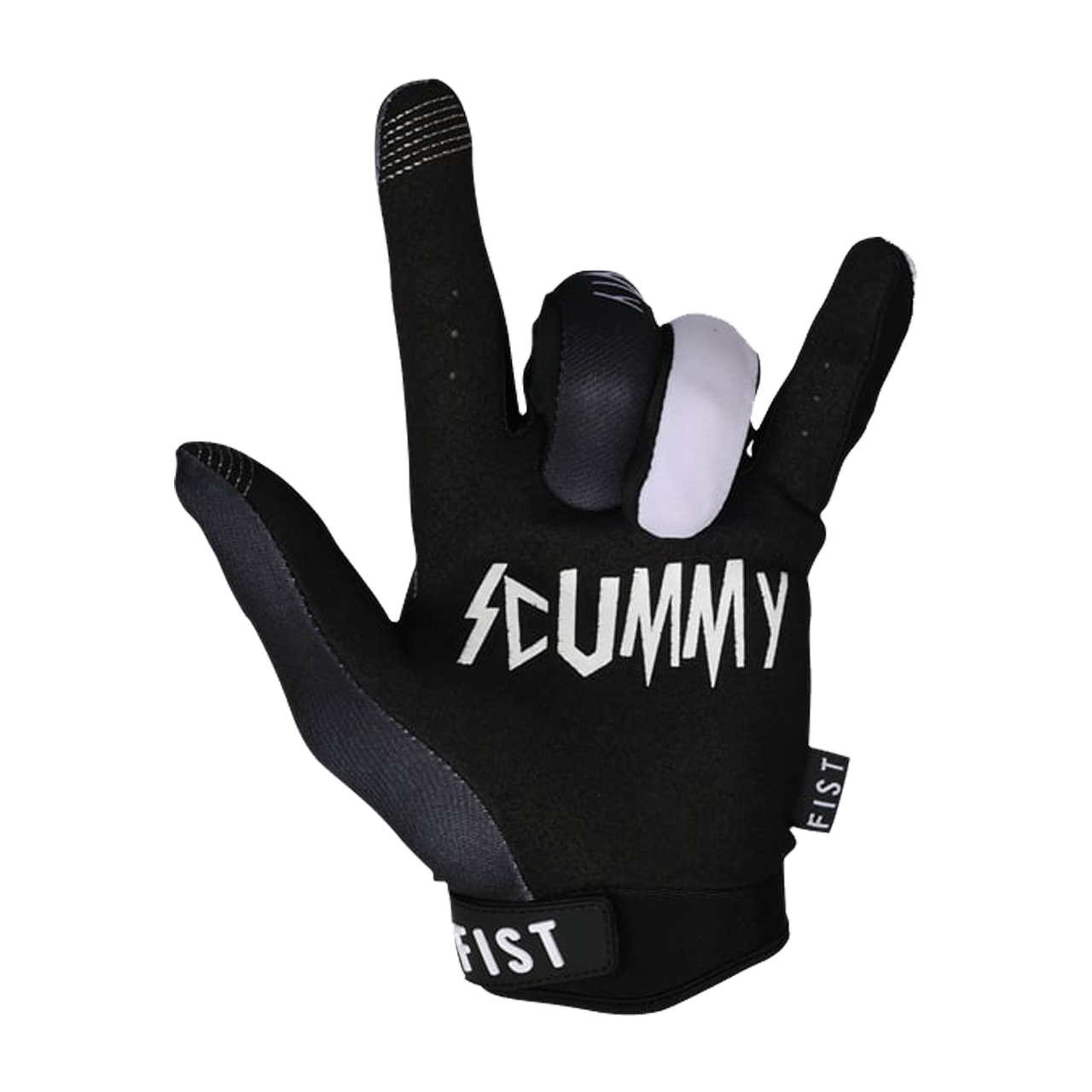 Fist Strapped MX Gloves Dalmation
