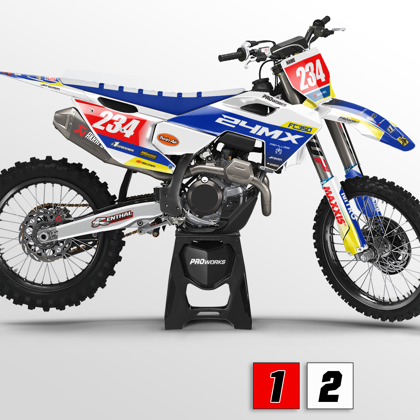 Decalset 24MX Husqvarna R2R