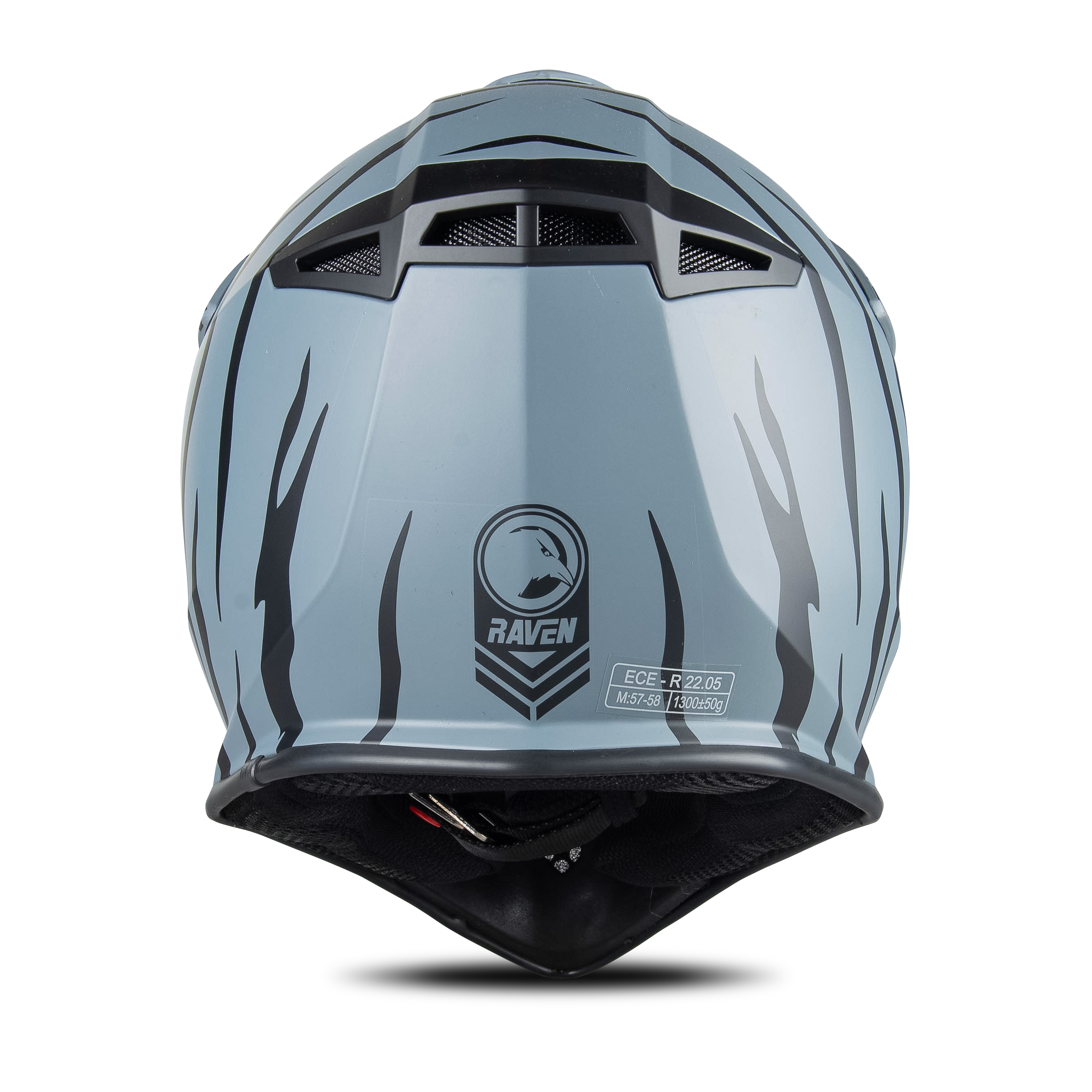 Casco de Cross Raven Airborne Khan