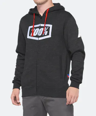Hoodie 100% Syndicate Zip