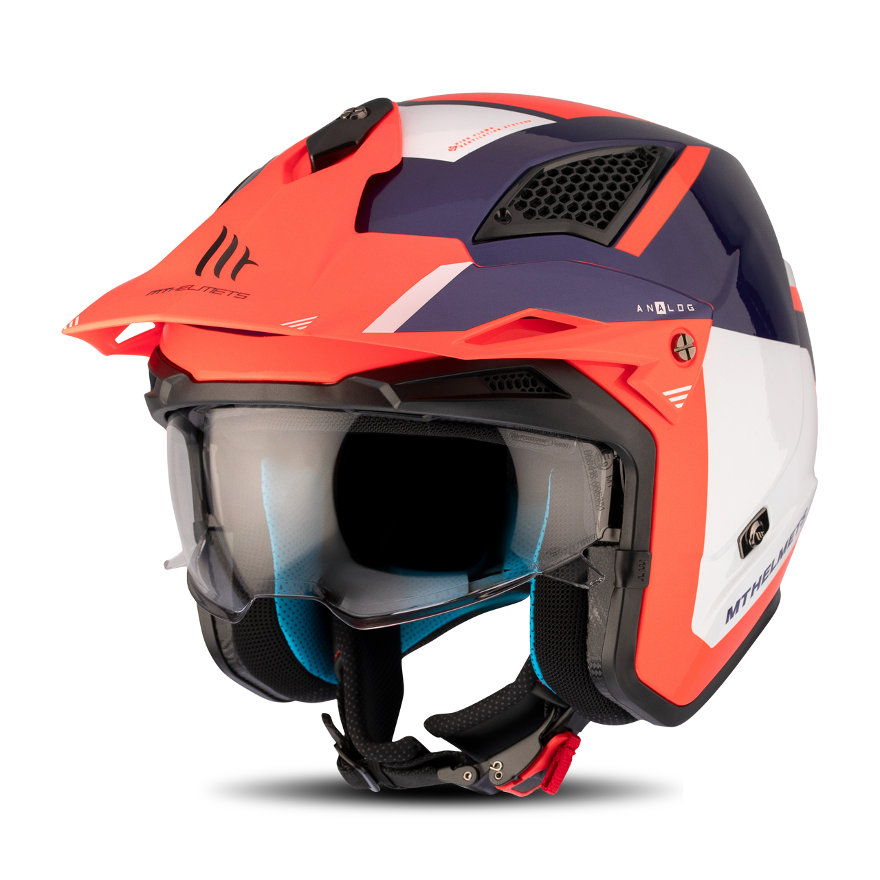 MT District SV S Analog Trial Helmet