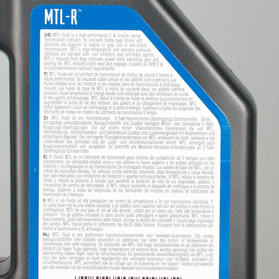 Maxima Transmission Oil MTL-R 2stroke 80wt 1L