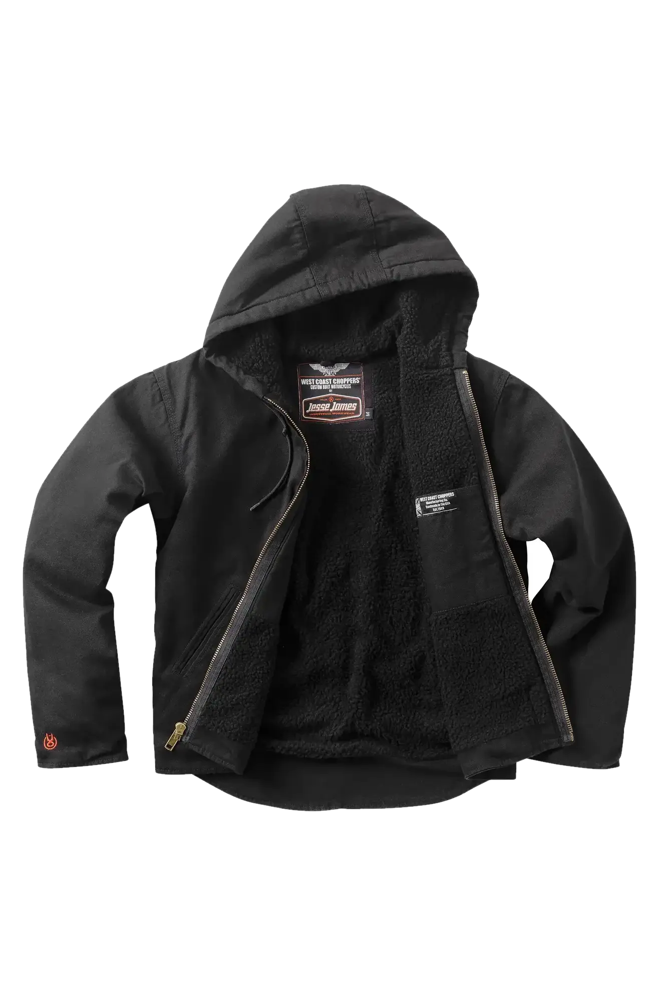 West Coast Choppers Sherpa Lined Heavy Duty Work Jas