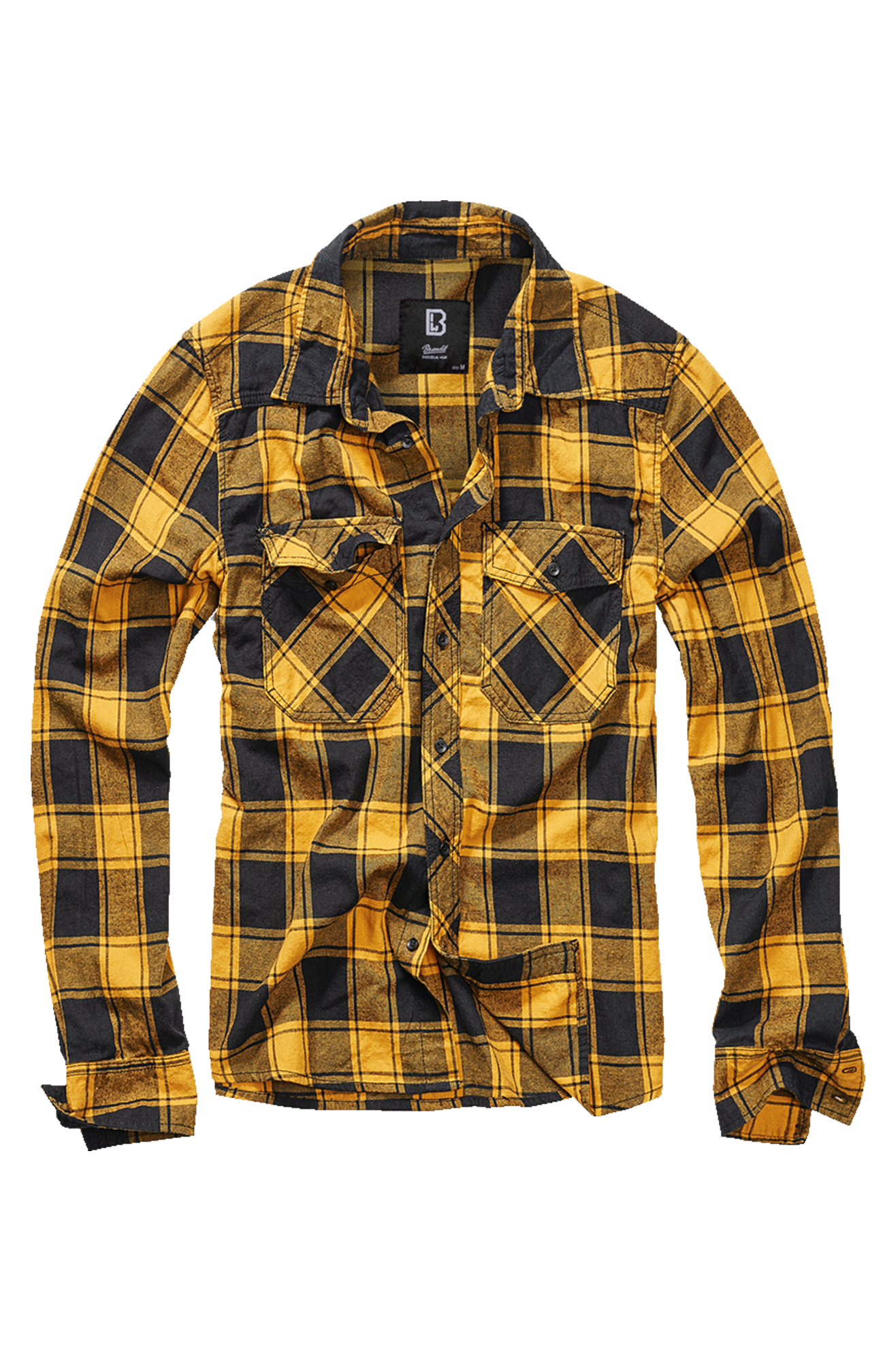 Check Shirt Brandit Lange Mouwen