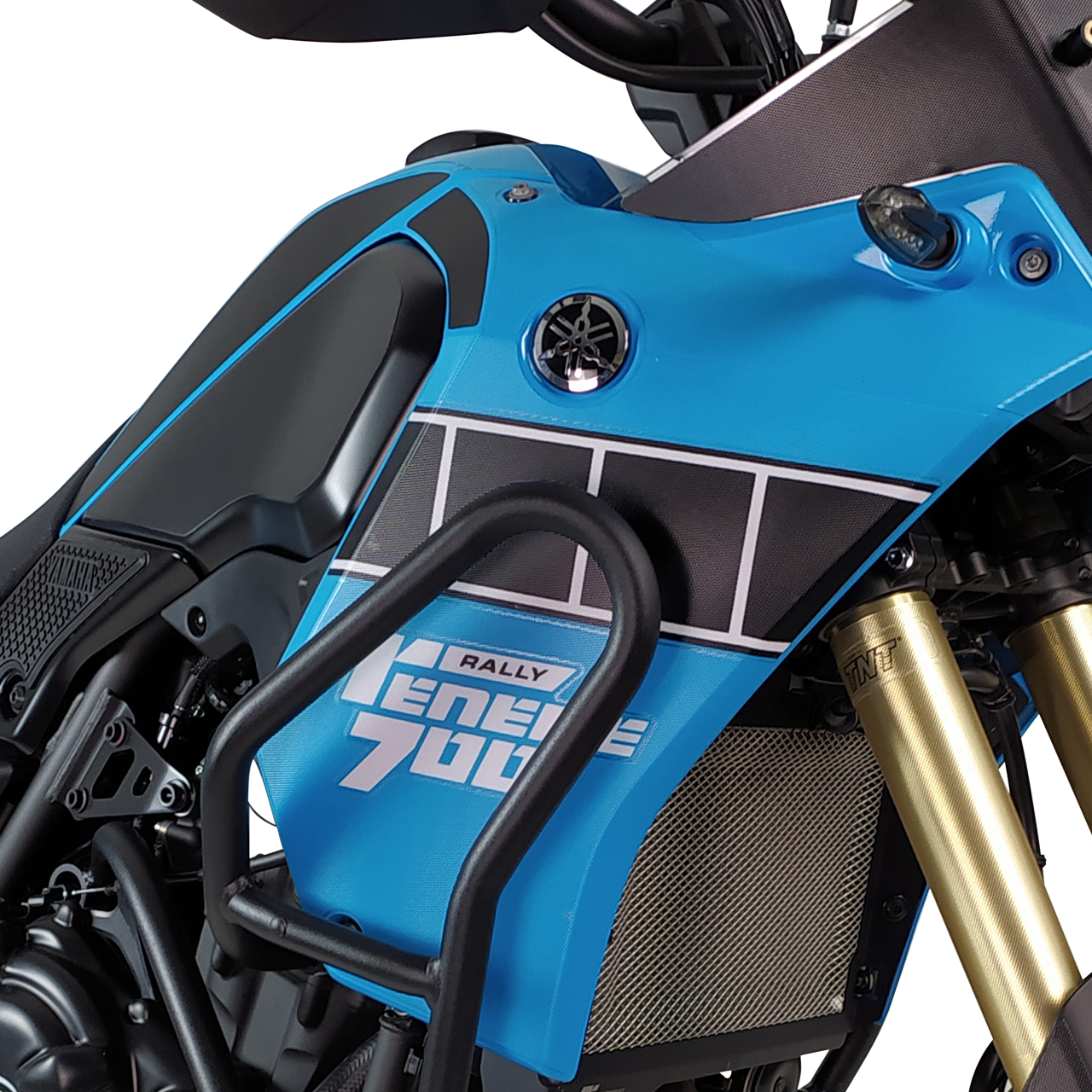Stickerset Uniracing Protection Side Kit Helder-Zwart