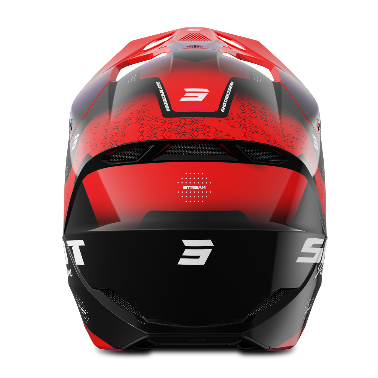 Casco Cross Shot Race Gear Furious Stream Youth 27