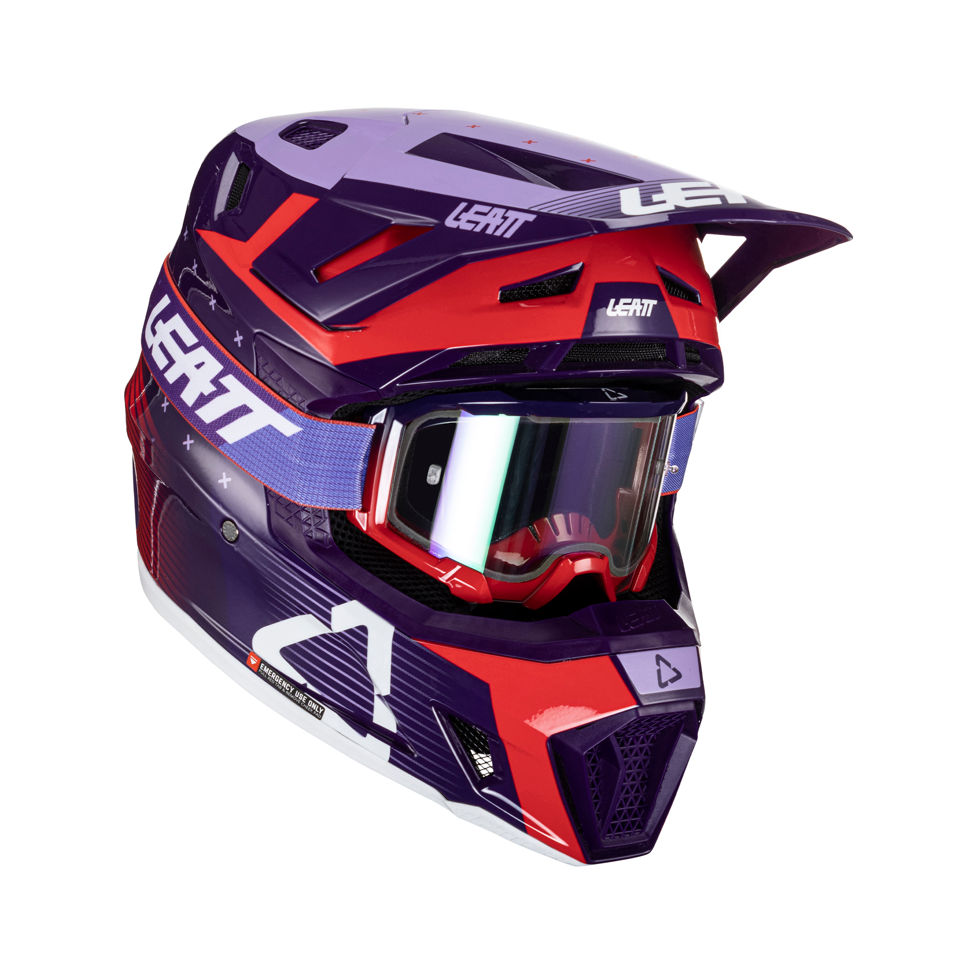 Kit Casco MX Leatt Moto 7.5 V24 con Gafas